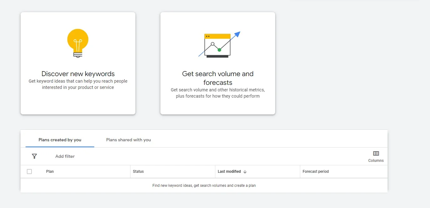 Discover New keywords